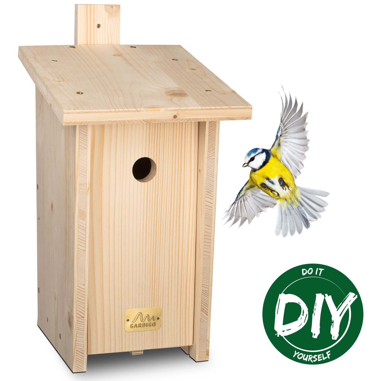 92231-nistkasten-diy-fuer-blaumeisen Nistkasten-Bausatz Blaumeise – das hochwertige DIY Bastelset für Jung und Alt von GARDIGO