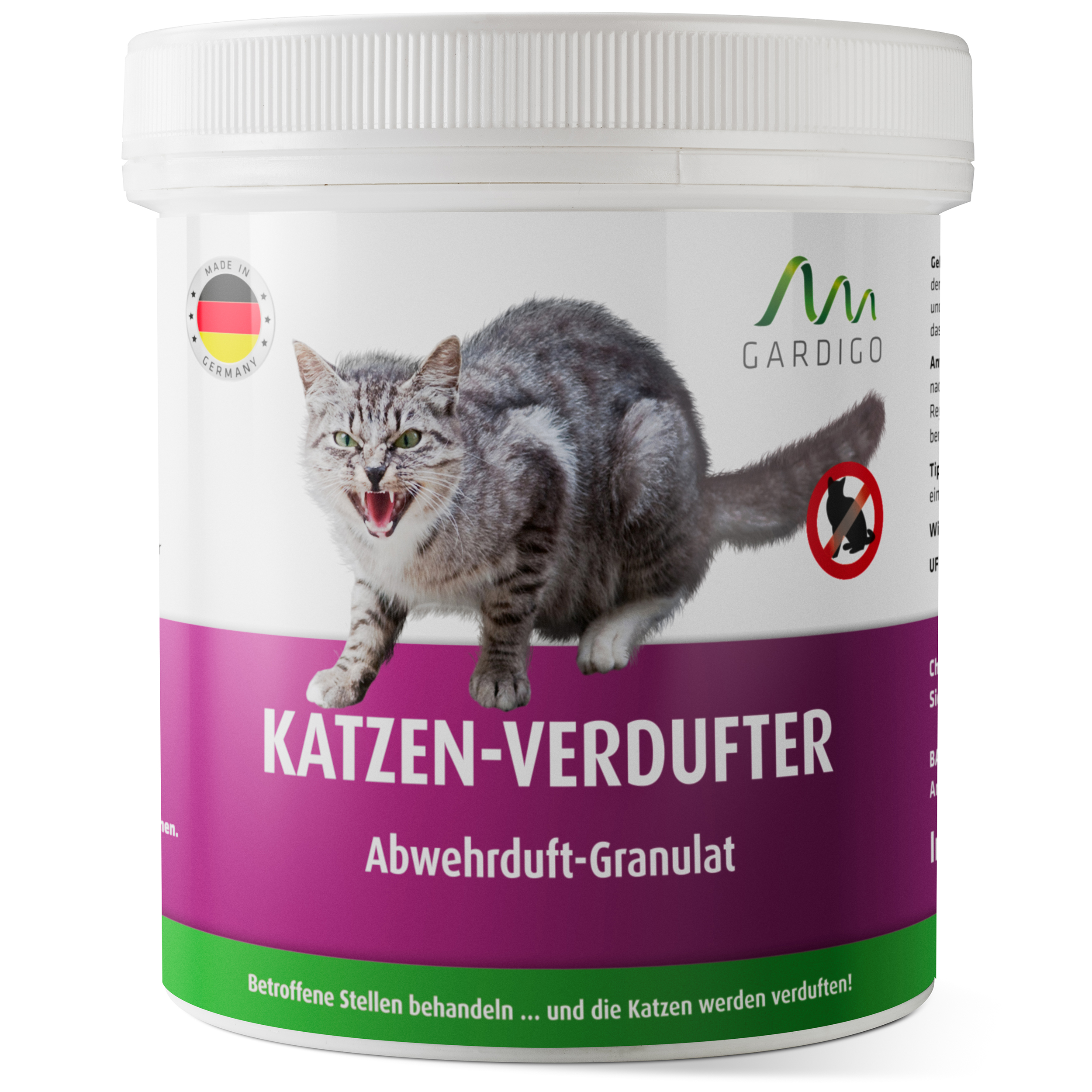 katzen-vertreiben-duft-granulat-25102 Katzen-Verdufter-Granulat von GARDIGO – Katzen vertreiben mit Duft