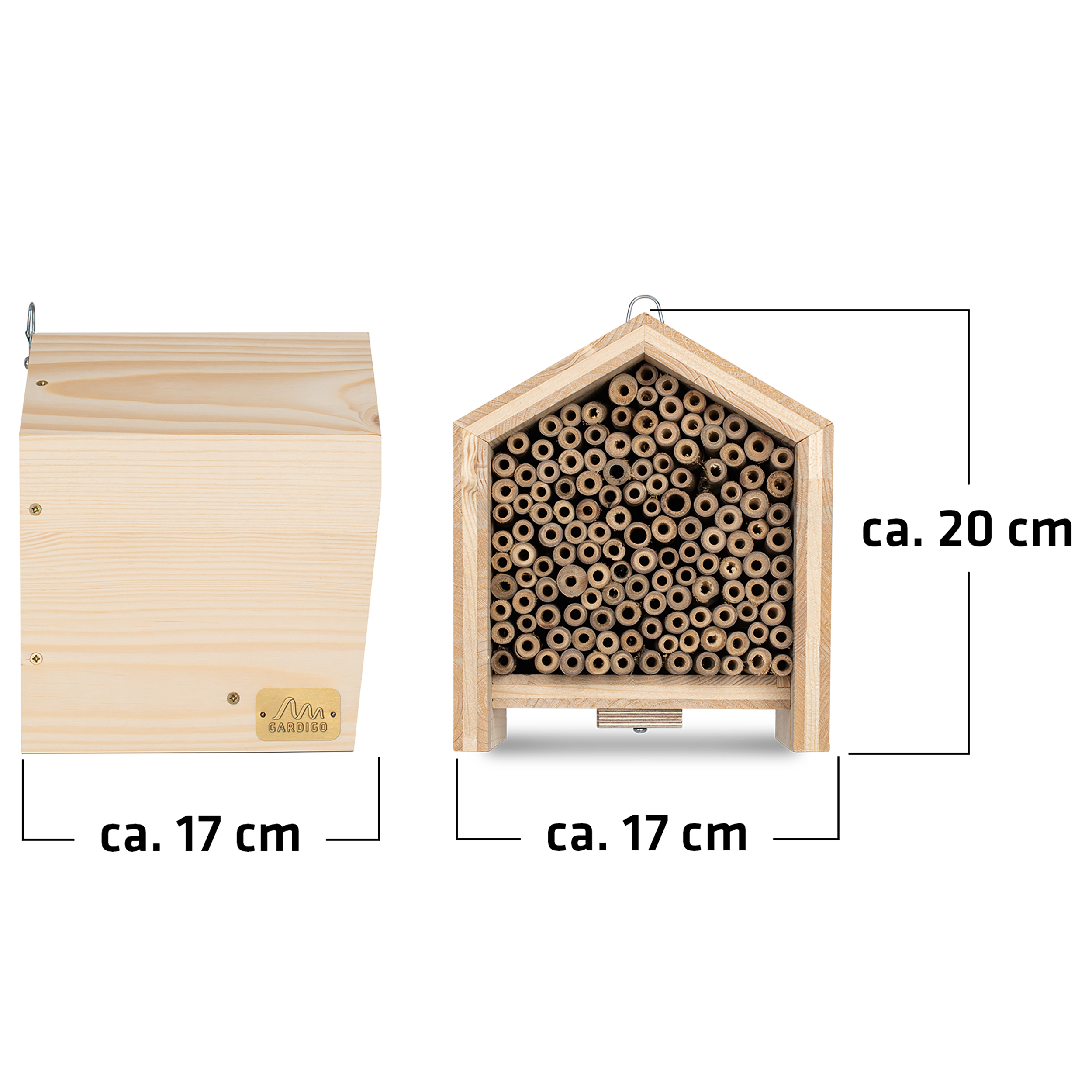 bienenhotel-92304_abmessungen Die Abmessungen des Bienenhotels