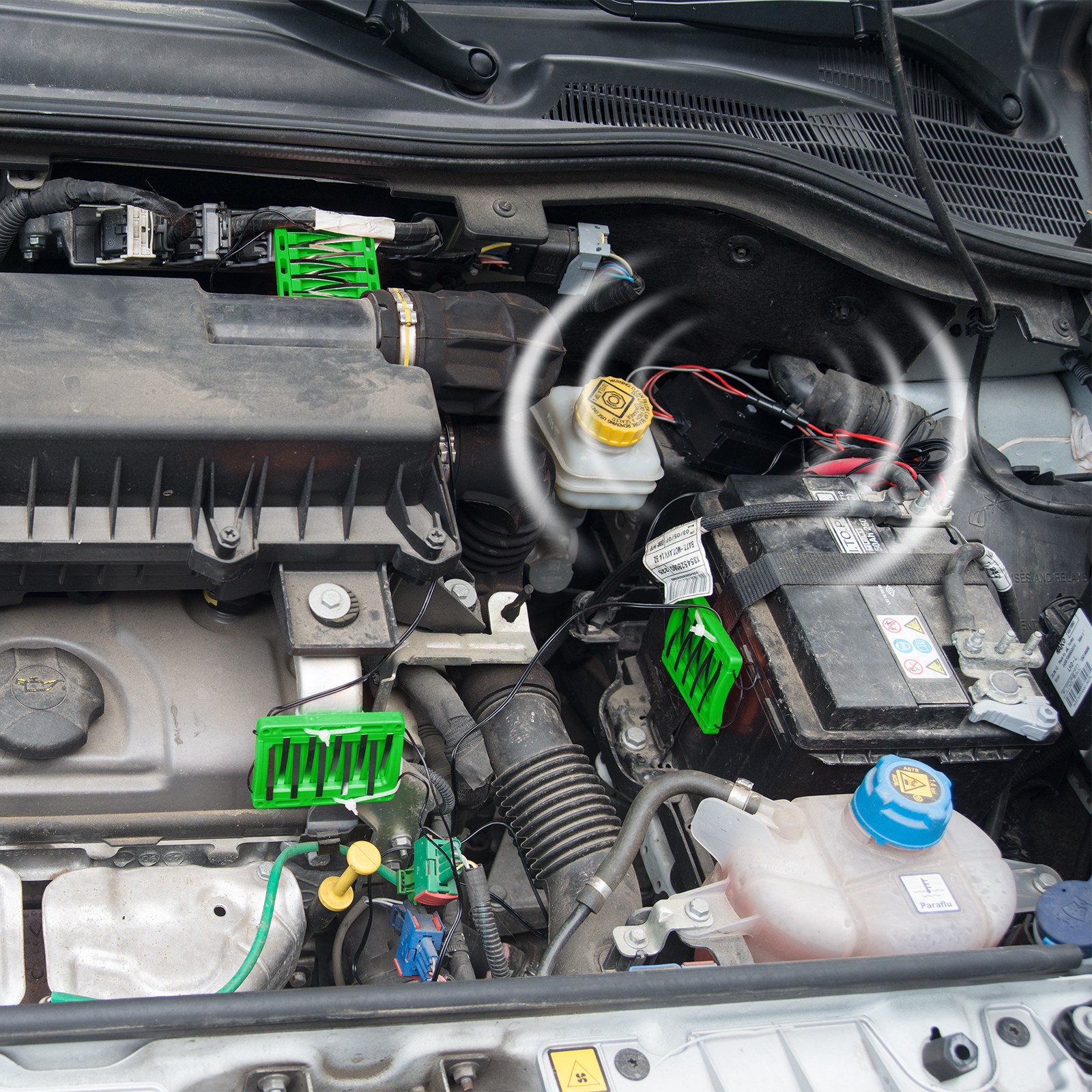 78520-Marder-Schock-Profi-flexibel-Marder-Stopp Der Marder-Schock Profi sollte durch autorisiertes Fachpersonal installiert werden um Schäden zu vermeiden.