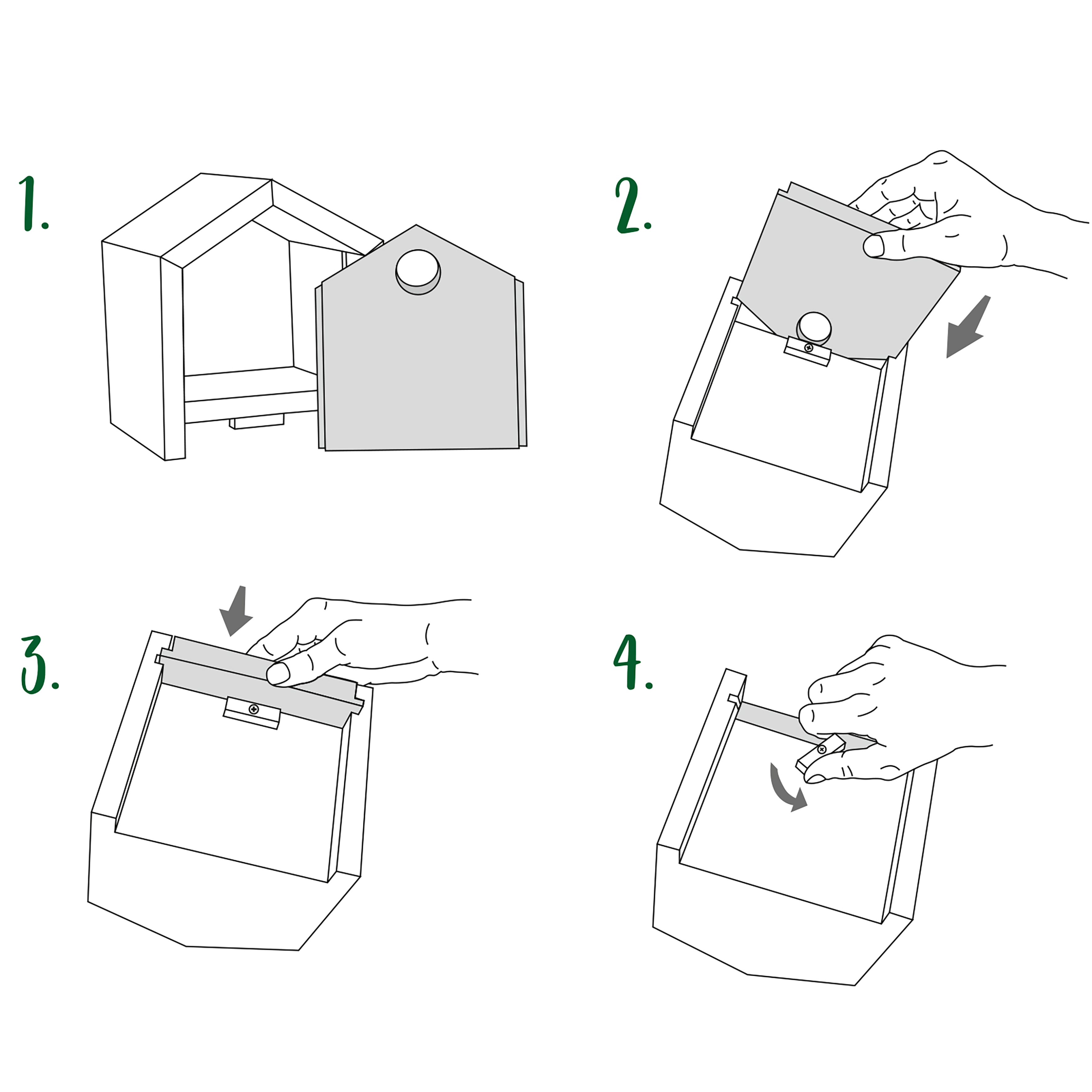 92101-frontblende-meisen-austauschen-anpassen Um eine Blende einzusetzen schieben Sie die Blende von unten in die Führung bis ganz an das Ende und drehen den Verschluss. Fertig!