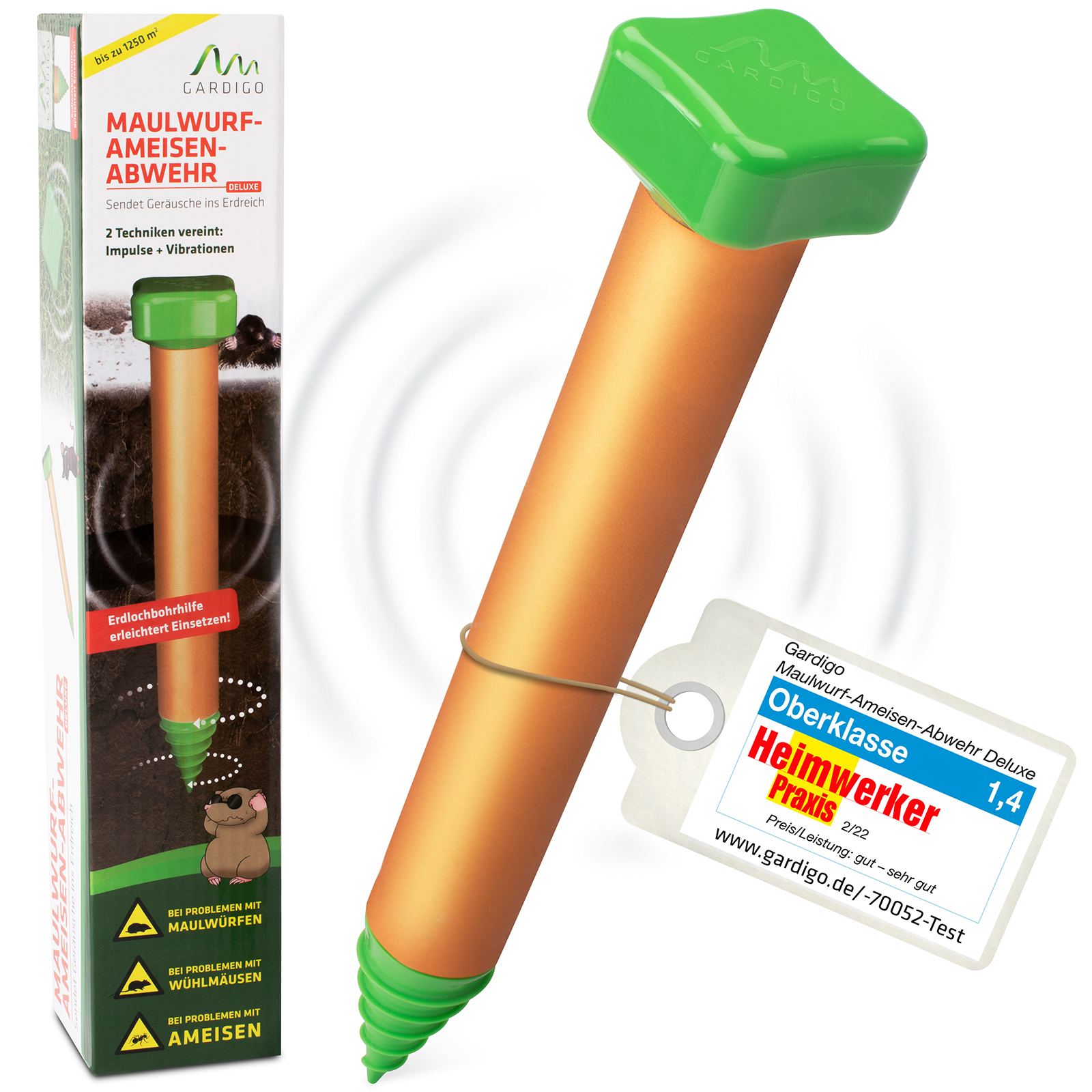 maulwurf-ameisen-abwehr-deluxe-lieferumfang-70052 In dieser Packung liefern wir Ihnen die Maulwurf-Ameisen-Abwehr Deluxe – getestet von Heimwerker Praxis!