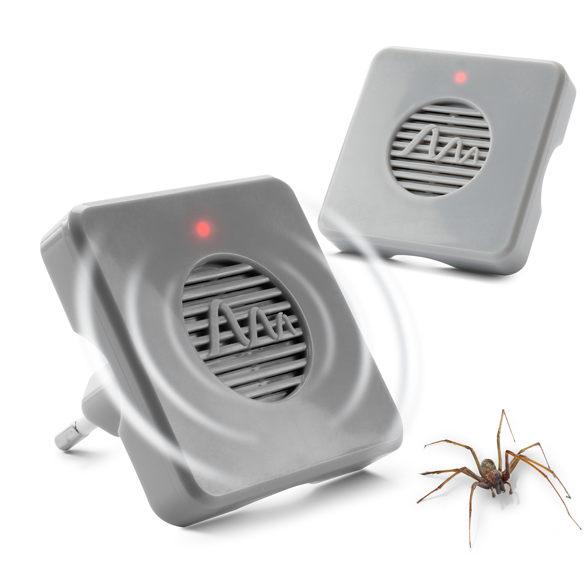 spinnen-abwehr-stecker-gardigo-669822 Der Spinnenabwehr-Stecker von GARDIGO im 2er-Set