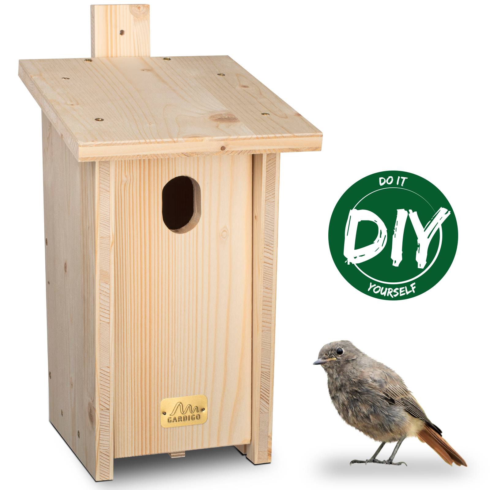 92232-nistkasten-diy-gartenrotschwanz Nistkasten DIY Gartenrotschwanz – das hochwertige Nistkastenbastelset für Jung und Alt von Gardigo