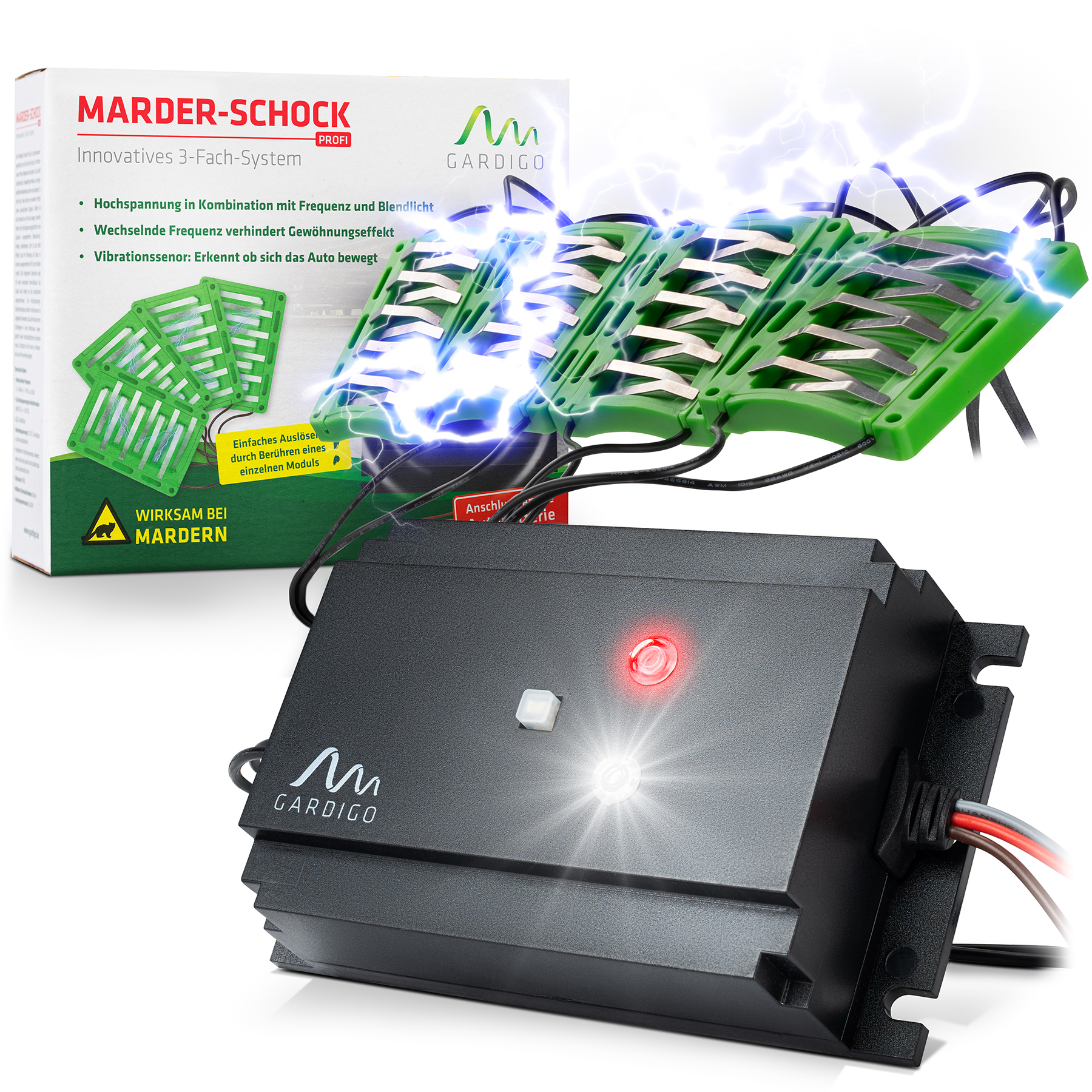 marderschreck-elektro-schock-78520 GARDIGO Marder-Schock-Profi – Der Marderschreck mit Elektroschock