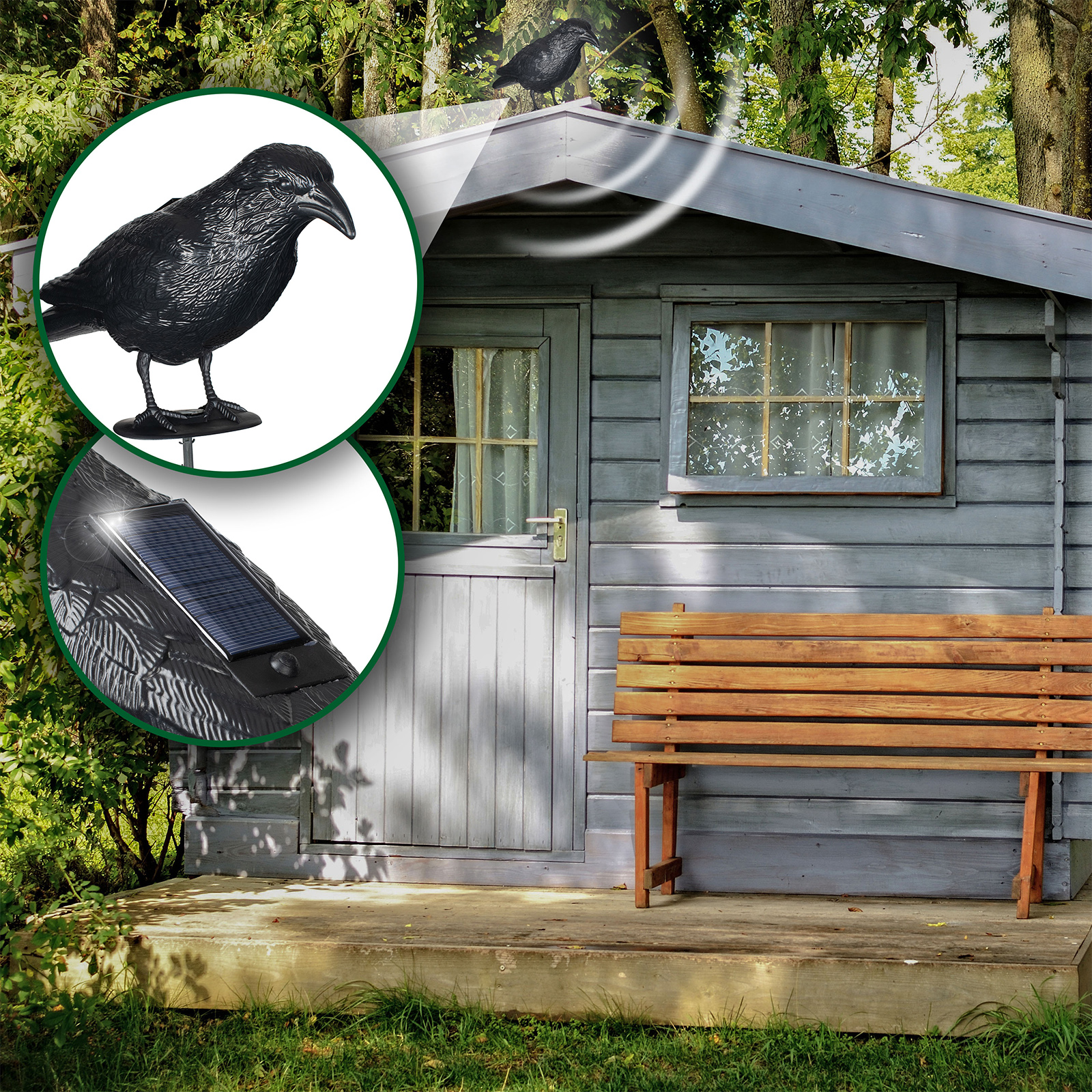 60120-solar-taubenabwehr-kraehe-gartenhaus-dachjduf7qcO2iCL5 Schützen Sie ihr Gartenhaus und die Gartenmöbel vor Vogelkot.