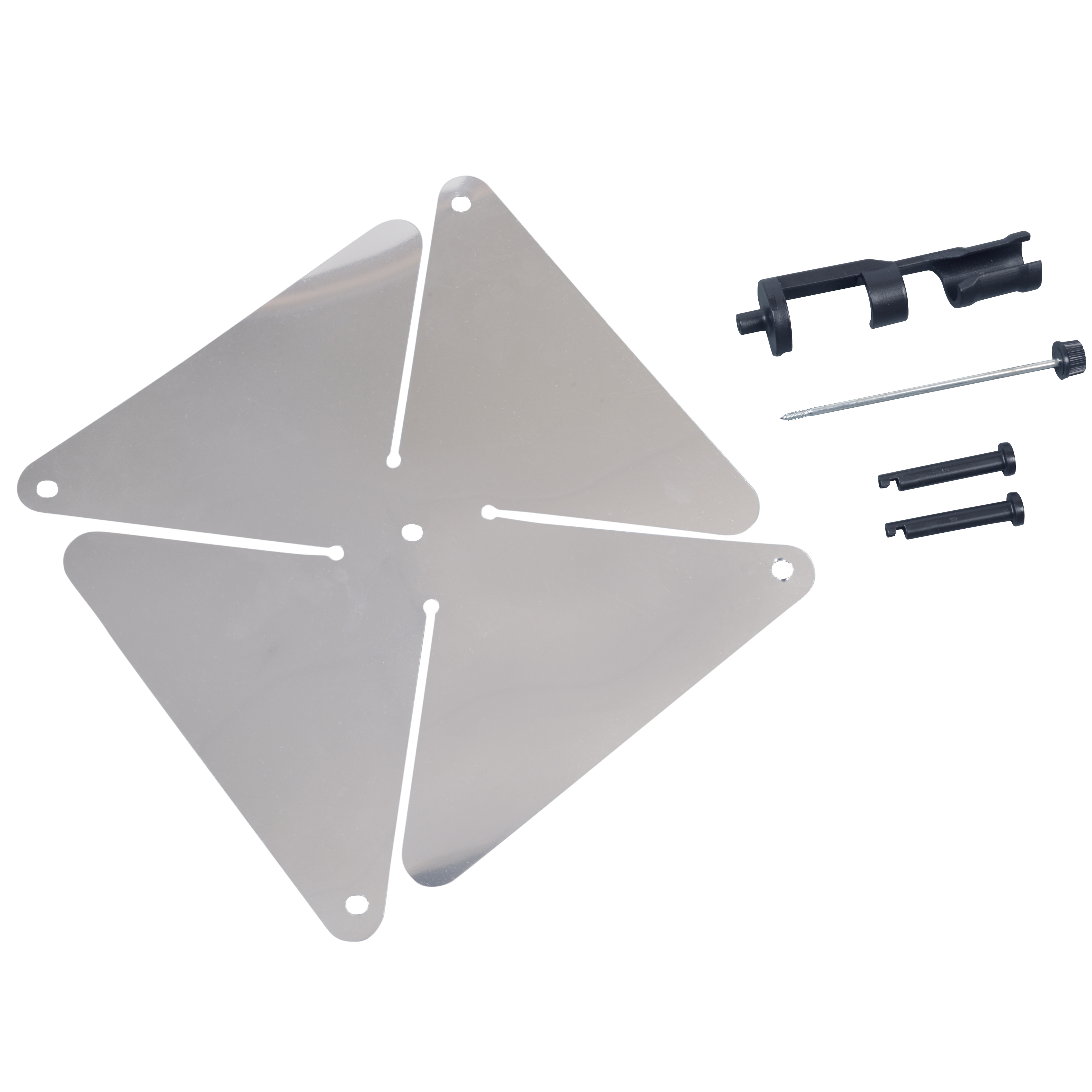 60098-Vogel-Frei-Windm-hle-Voegel-vom-Balkon-fernhalten Für die Montage wird keinerlei Werkzeug benötigt.