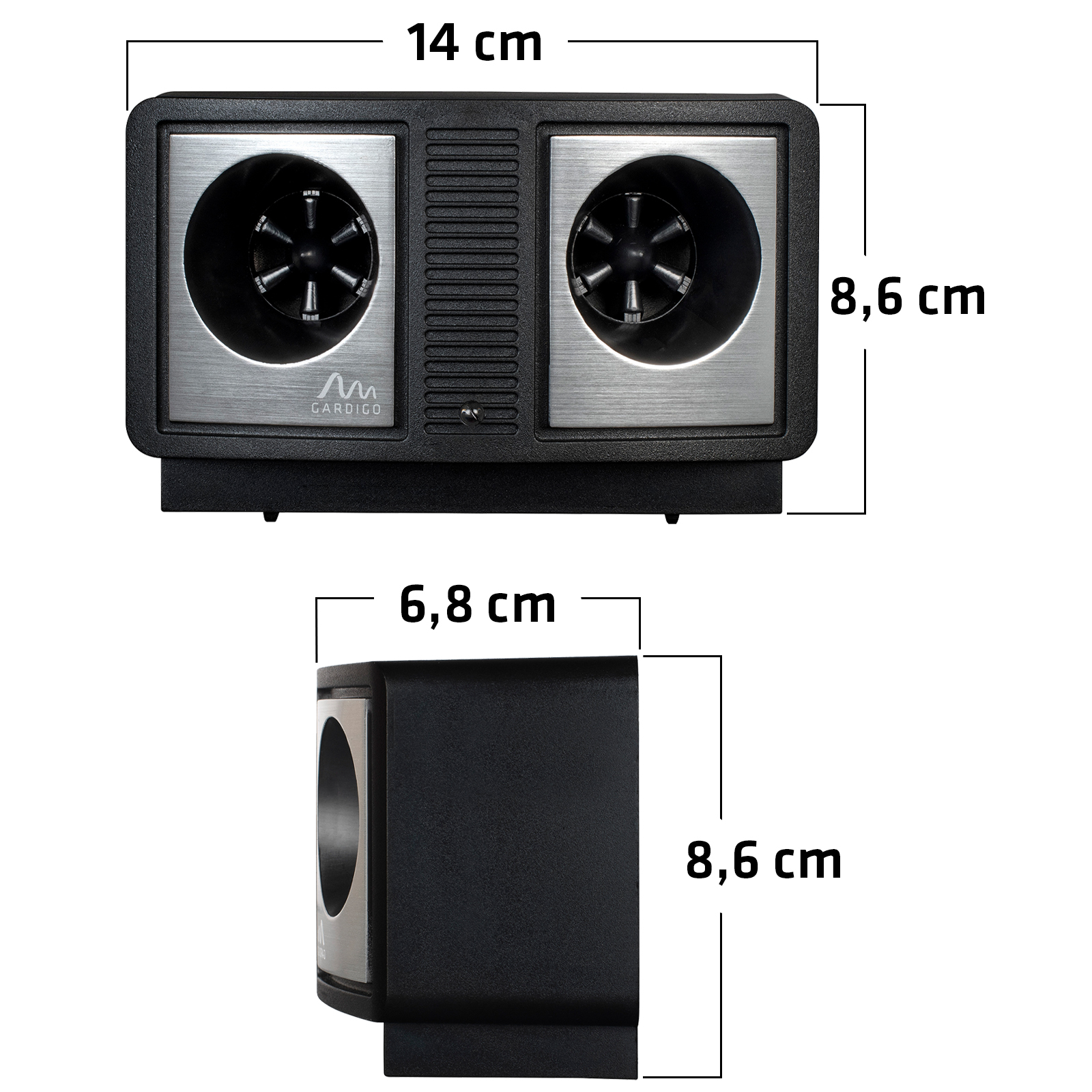 mausvertreiber-62317-masse Abmessungen des elektronischen Mäusevertreibers