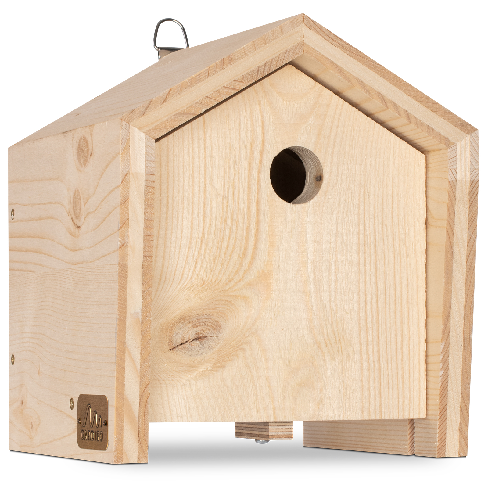 92405-tier-haus-meisen-Nisthilfe-Naturholz Tier-Haus für Meisen – die Nisthilfe, perfekt geeignet für kleinere Meisenarten, von GARDIGO
