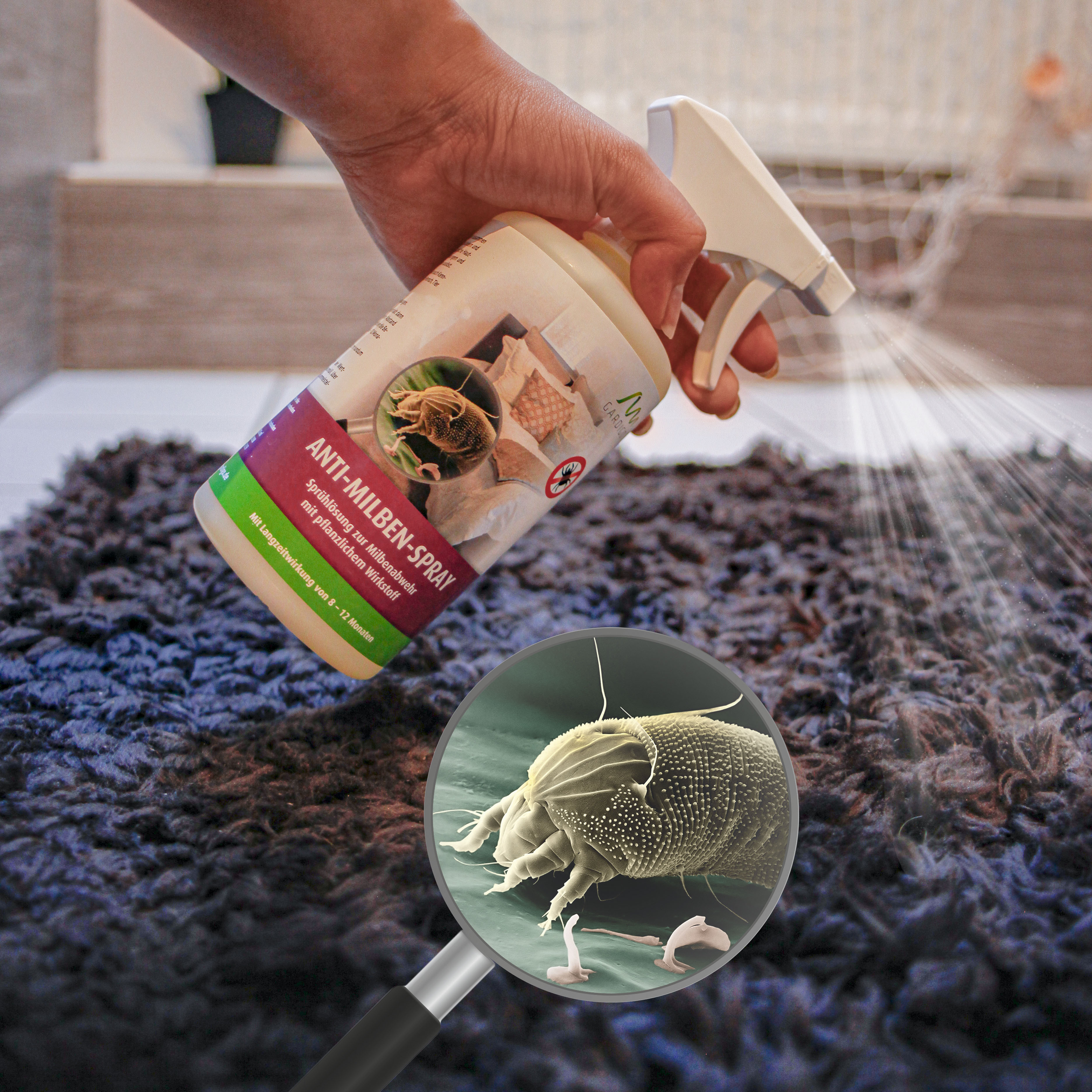25098-Anti-Milben-Spray-Milben-im-Teppich-Milben-loswerden Deshalb sollte man sie auf jeden Fall bekämpfen sobald man den Verdacht auf sie hat.