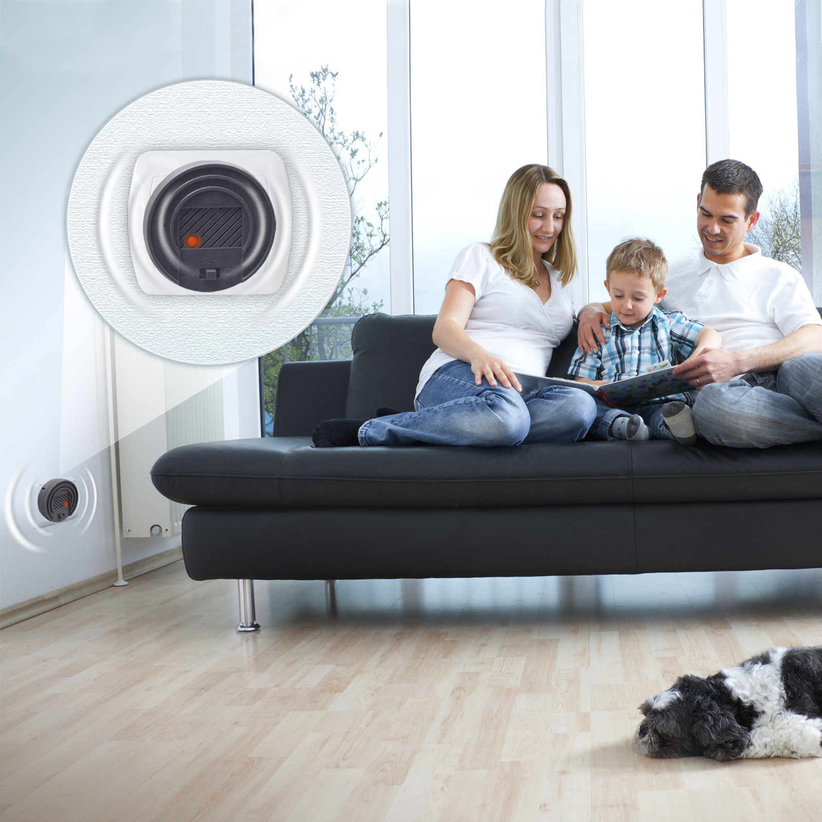 90801-Vario-Schutz-3-in-1-Stechmuecken-Ratten Der Vario-Schutz ist für das menschliche Ohr kaum wahrnehmbar.