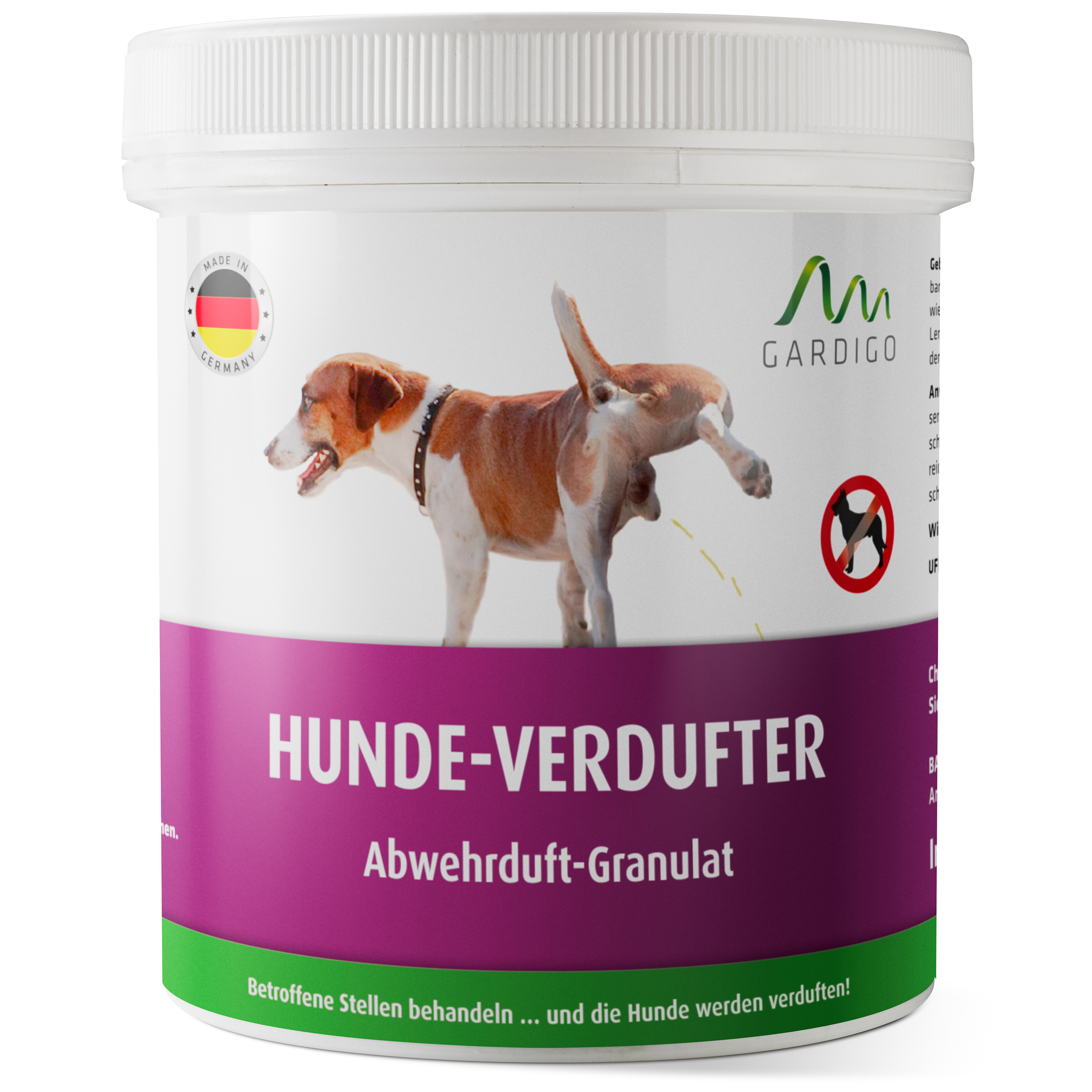 hunde-verdufter-granulat-vertreiben-geruch-25103 Hunde-Verdufter-Granulat von GARDIGO: Hunde vertreiben mit Geruch