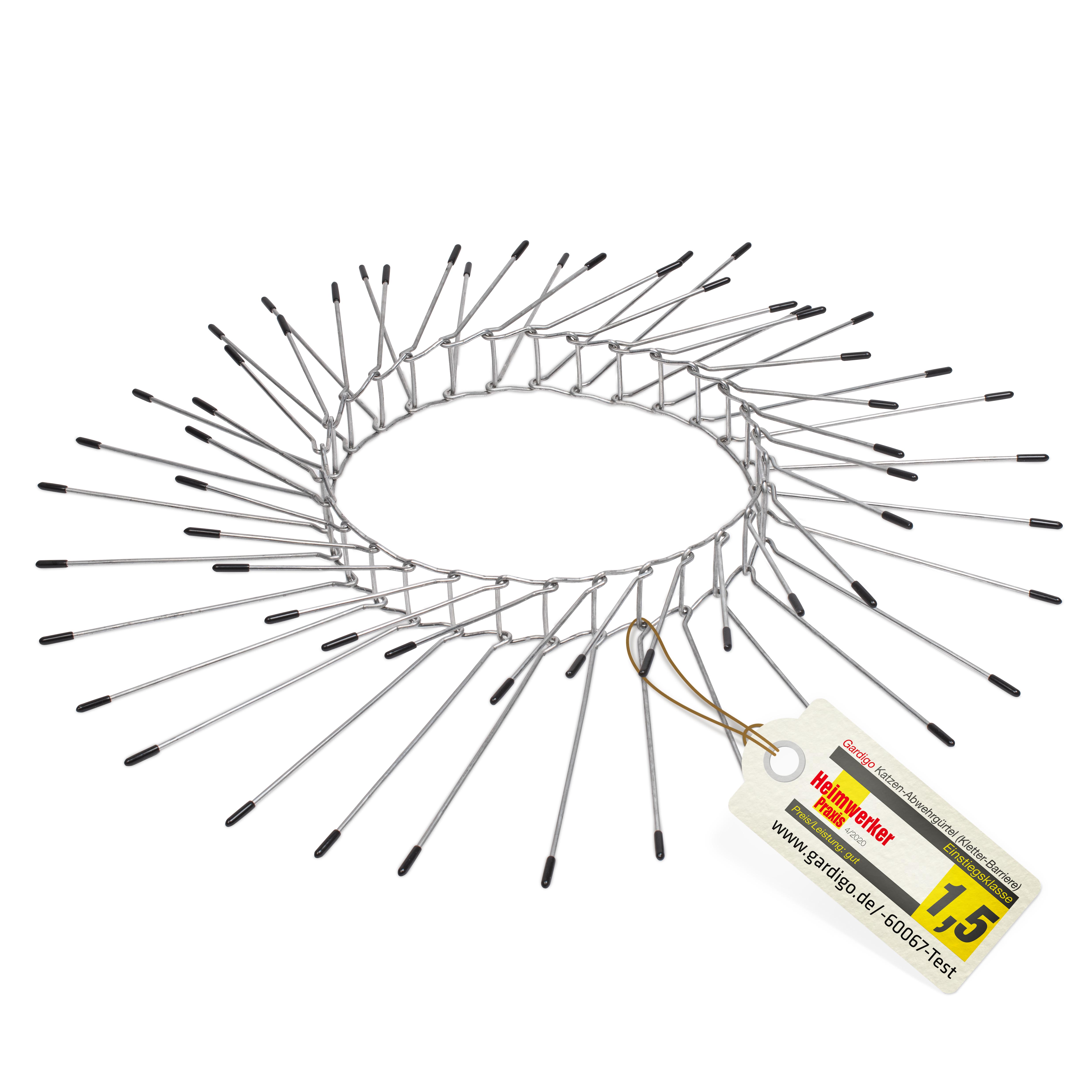 60067-Katzen-Abwehrg-rtel-Katzenstopp-Test Katzen-Abwehrgürtel – Katzenspikes für den Baum als Kletter-Hindernis von Gardigo