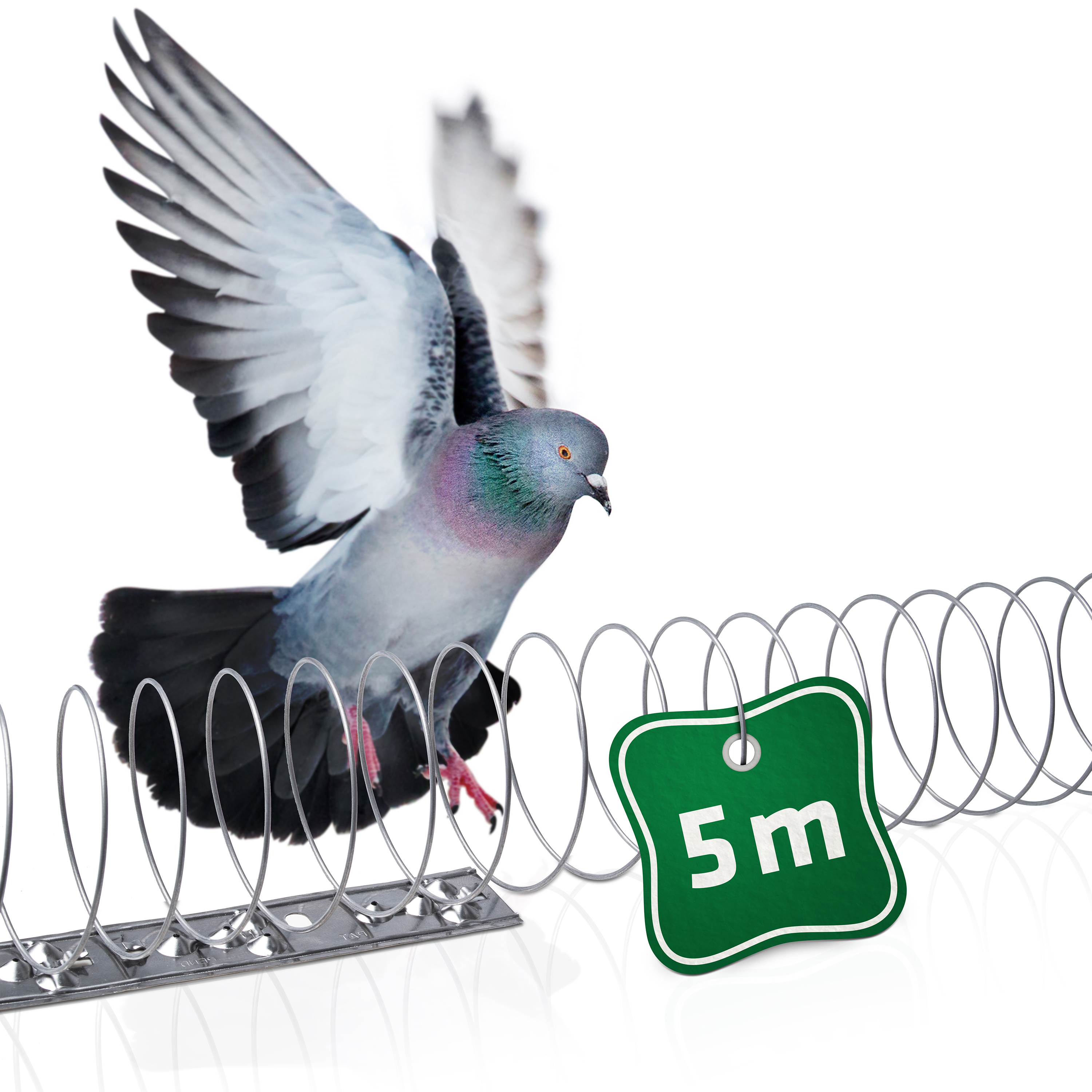 Taubenabwehr Taubenabwehr mit der Spirale von GARDIGO – 5m Länge