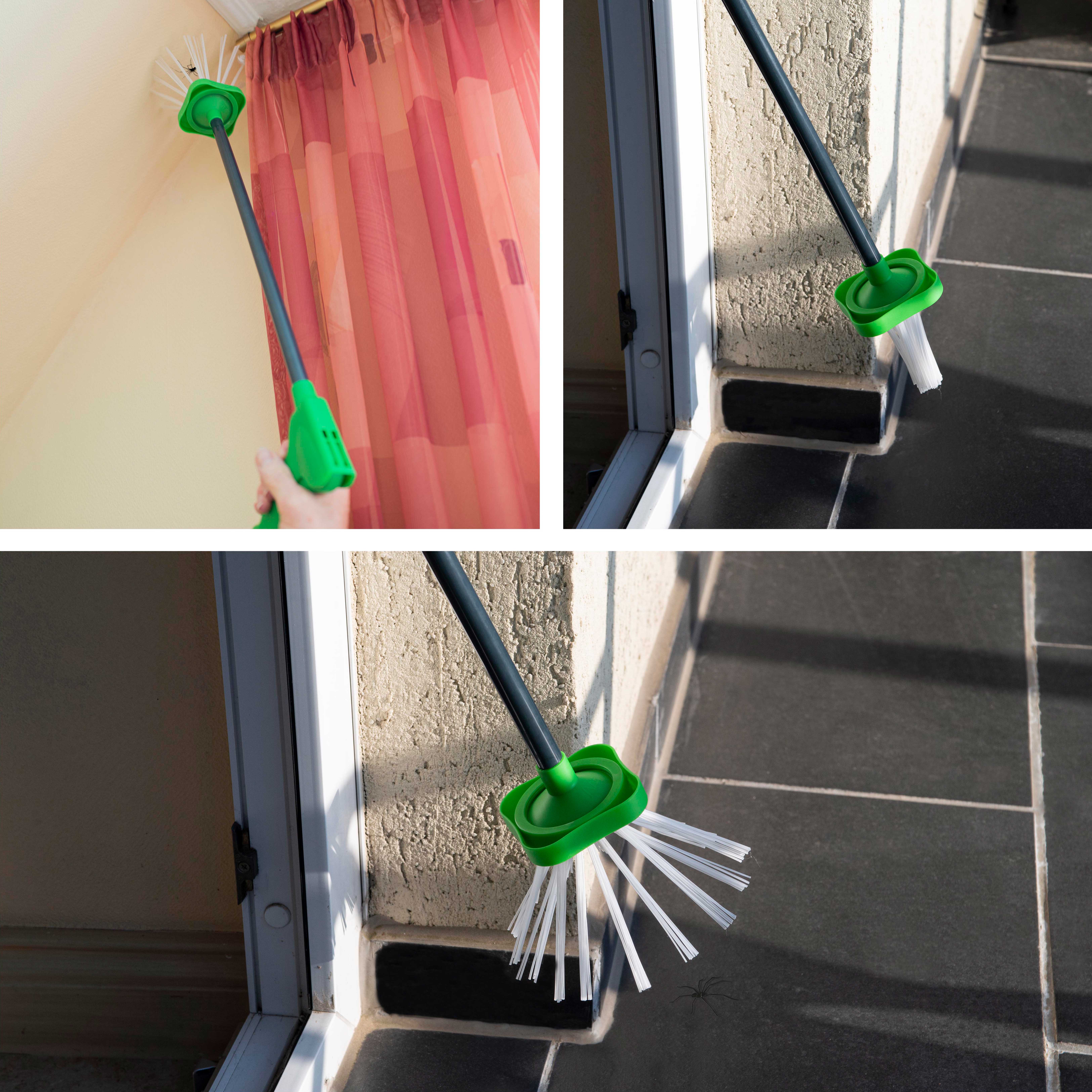 66976-Spinnen-Faenger-spinnengreiferKYiSEtDcfuhzc Der Spinnen-Greifer kommt auch in die entferntesten Ecken der Wohnung und schadet den Insekten nicht.