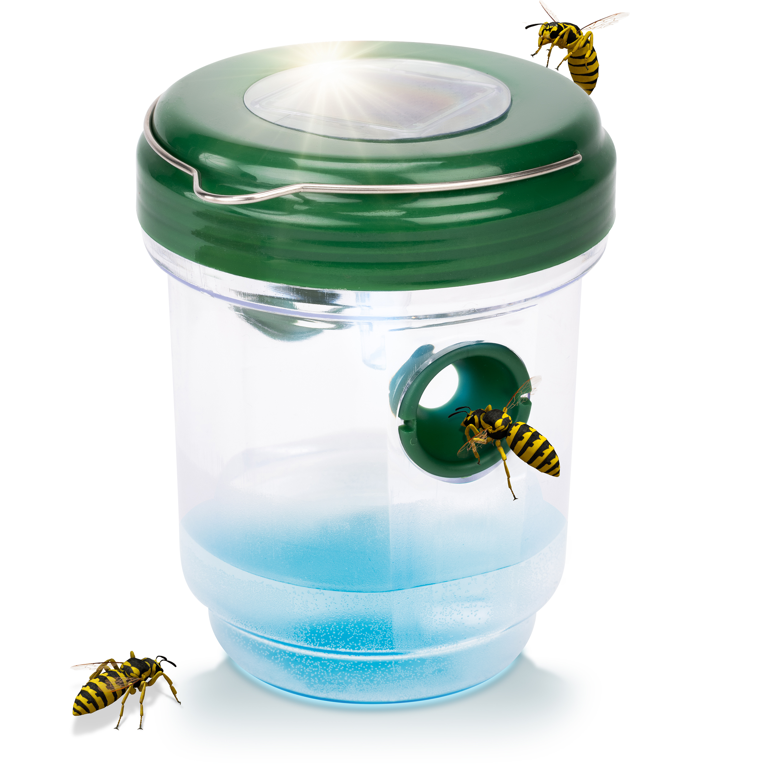 66643-Solar-Insektenfalle-gegen-Wespen Solar Insektenfalle – Wespenfalle & Mückenfalle in einem, natürlich von GARDIGO!