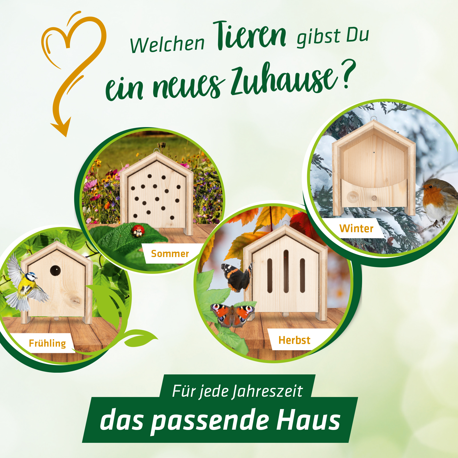 92107-frontblende-deko-jahreszeiten Mit dem Tier-Haussystem können Sie das ganze Jahre über die verschiedensten Gartenbesuchern unterstützen.