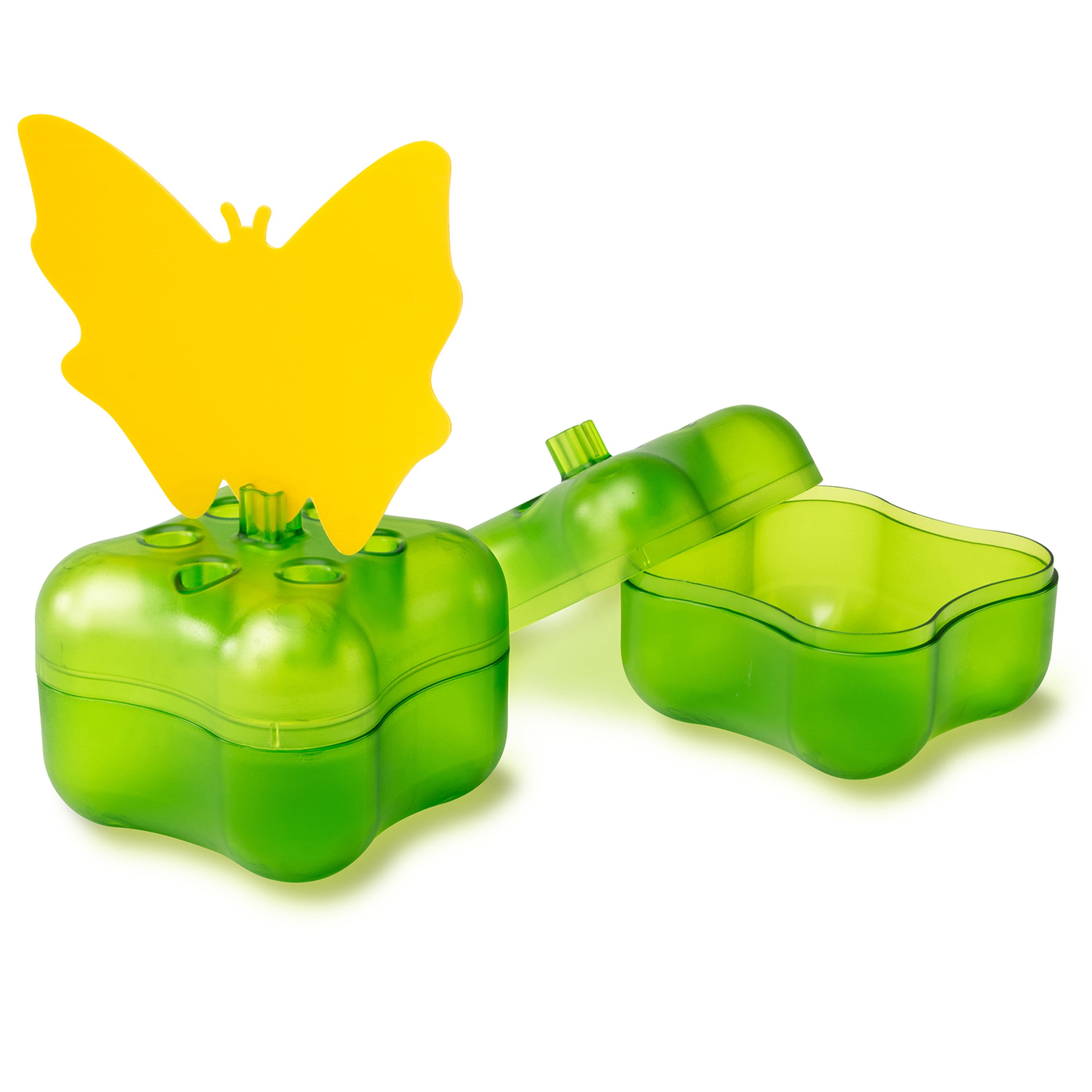 Die Fruchtfliegenfalle mit Klebefallen im 2er-Set von GARDIGO