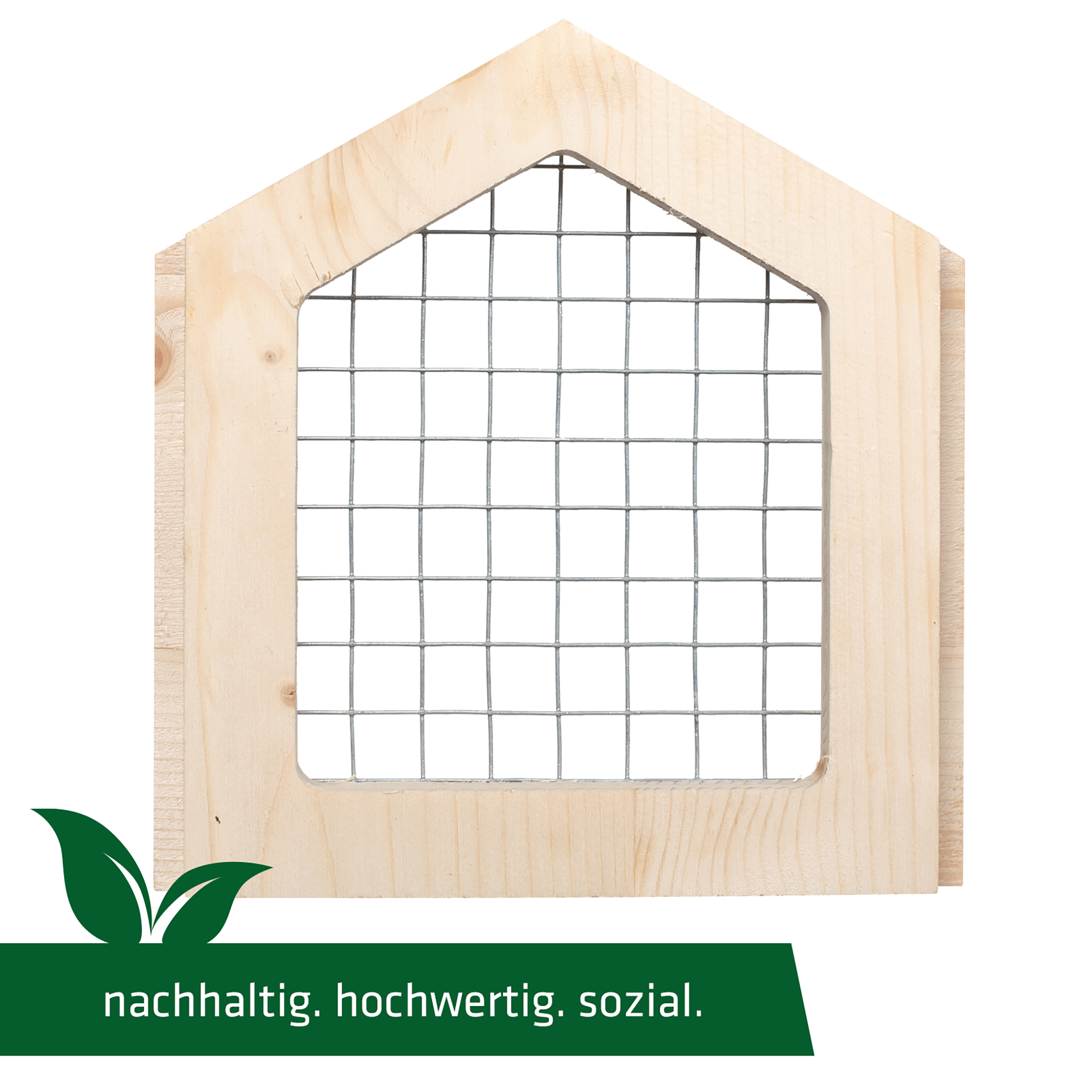 92172-frontblende-nutzinsekten-nachhaltig-hochwertig-sozial Die Blende wurde nachhaltig aus hochwertigem Holz in einer sozialen Einrichtung gefertigt.