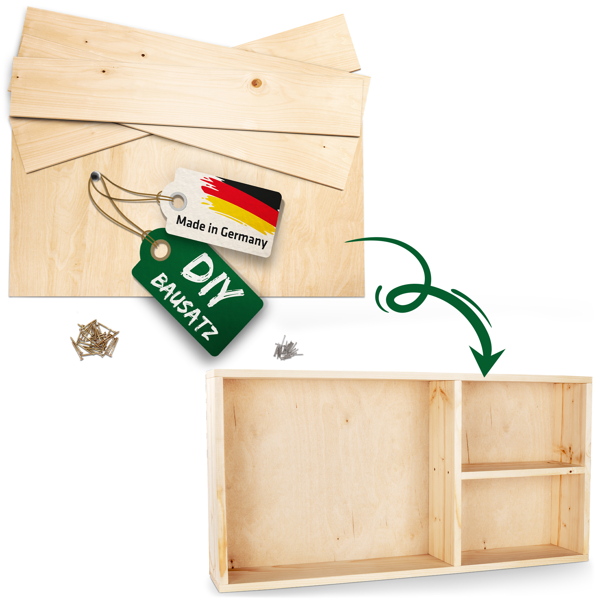 92462-Kreativ-Bausatz-Fichte-garten-deko Lassen Sie Ihrer Kreativität freien Lauf bei der Gestaltung Ihres ganz eigenen Insektenhotels.