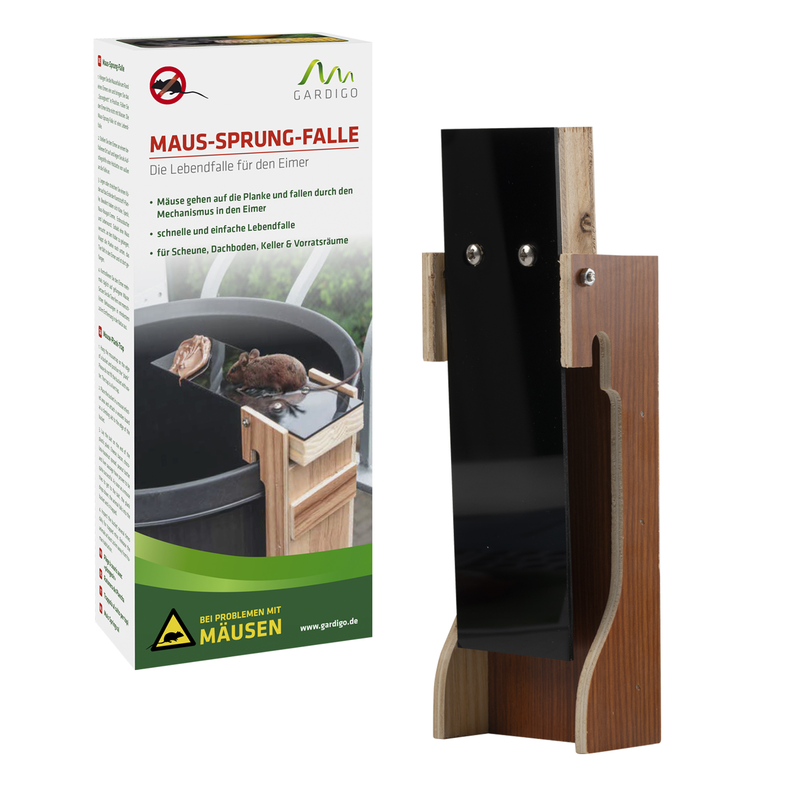 62349-Maus-Sprung-Falle-lebend-Maeuse-was-tun Die Falle kann überall eingesetzt werden, wo das Nagerproblem vorherrscht.