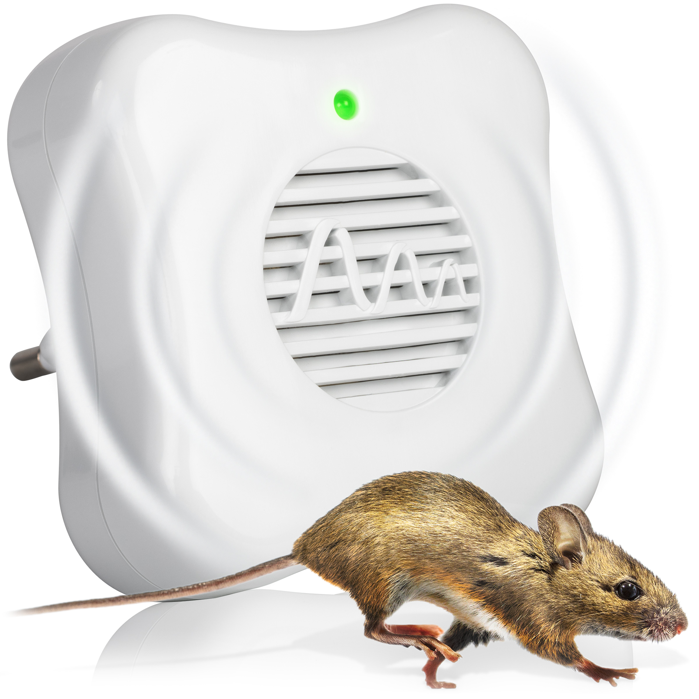 6* Ultraschall-Mäuseschreck Haus Mäuse Ratten Abwehr Schädlingsbekämpfer  Schreck