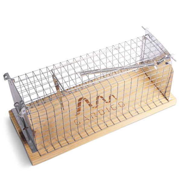 Ratten-Lebendfalle Käfig – die Käfigfalle zum Fangen und Freilassen von Ratten von GARDIGO.