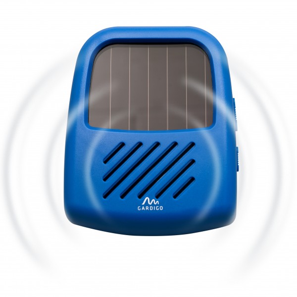 Vario-Schutz 3 in 1 Solar – der mobile Tiervertreiber mit Ultraschall und Solarpanel von Gardigo