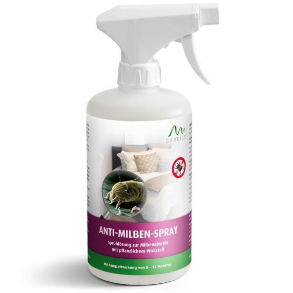 Anti-Milben-Spray – das Mittel gegen Milben in Polstern, Betten und Teppichen von GARDIGO