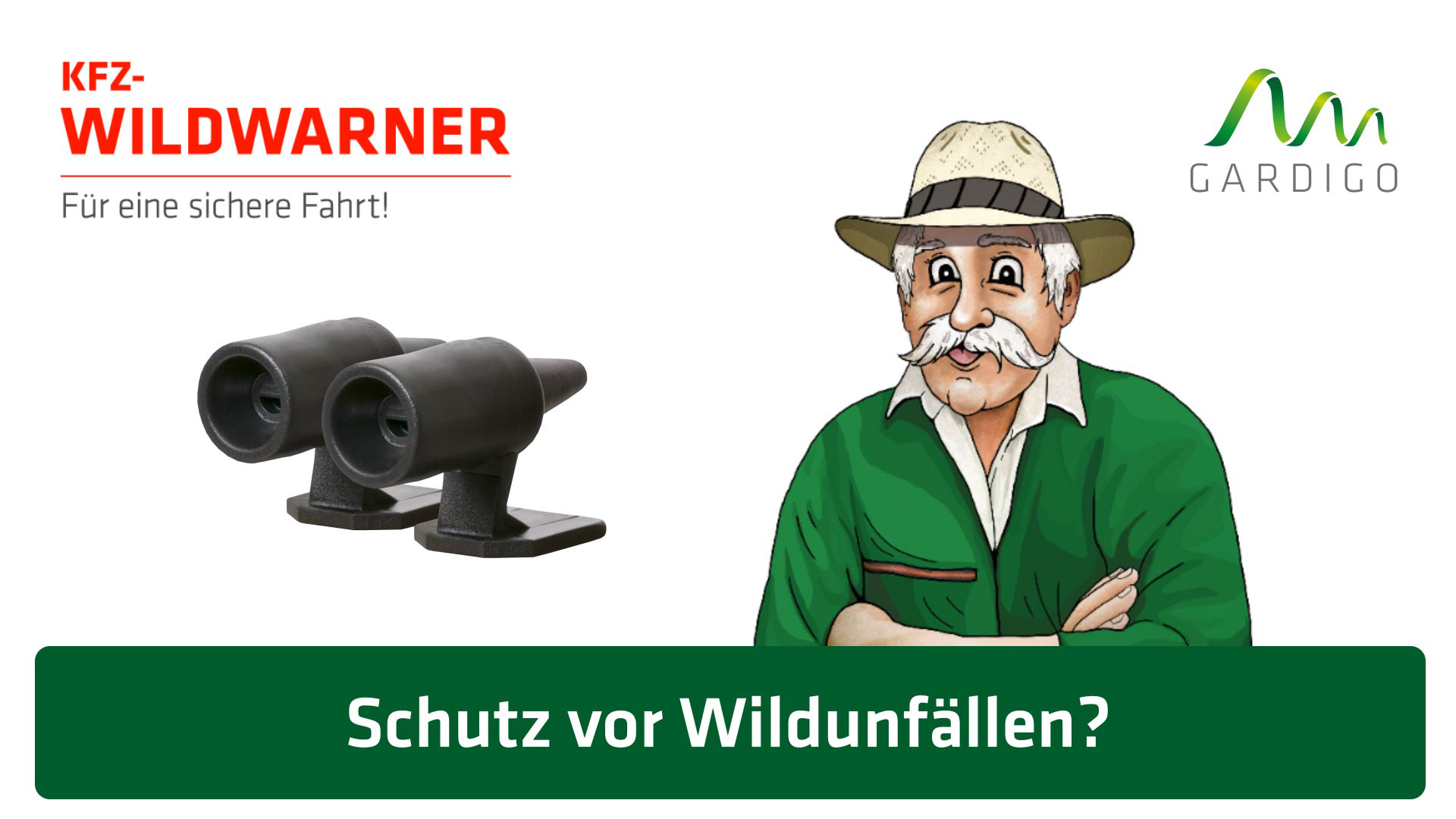 2* - Hirsch Pfeifen Wildtiere Warn Geräte Tier Alarm Auto