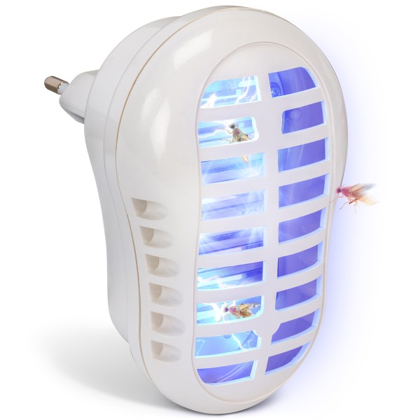 Obstfliegen-Vernichter – der Obstfliegen-Stecker mit UV-Licht & Hochspannungsgitter von Gardigo 